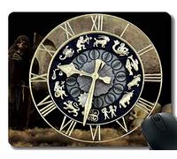 YENDOSTEEN Yanteng Gaming Mouse Pad Personalizado, Reloj, Destino, Tiempo de Vida, Muerte, Alfombrilla de ratón