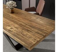 YENHOME Vinilo Adhesivo Muebles Efecto Madera Marron 40x300cm Vinilo Puerta Madera Marron Papel Pintado Papel Pared Autoadhesivo Impermeable Decorativo para Cocina Armario Tabla Mesa Librería