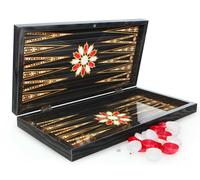 Yenigun Lujo Backgammon XXL Juegos De Mesa B-WARE Familiar