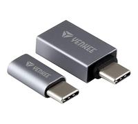 Yenkee Adaptador de Tipo C a Micro USB/USB 3.0