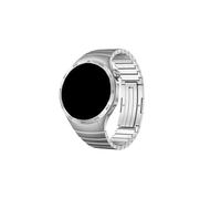Yenle Correa de metal para Huawei Watch GT4 de 46 mm, sin huecos, accesorios de pulsera de acero inoxidable (plata)