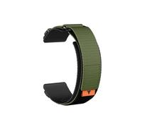 Yenle Correa táctica de nailon para exteriores de 26 mm para Garmin Fenix 7X / 6X / 5X Plus/Quatix/ Mk2/ Enduro 2/ Instinct 2X Solar Watch Band (verde militar)