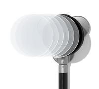 YENOVO 6 protectores de pantalla de vidrio templado compatibles con estetoscopio digital Eko Core 500, dureza 2.5D 9H, sin burbujas, antiarañazos, antihuellas