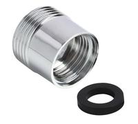 Yenvory Adaptador de latón para manguera de jardín, G3/4" a G1/2", adaptador de rosca para conexión de agua, lavadora y manguera de ducha (1)