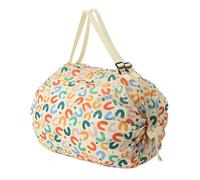Yenvory Bolsas de la compra plegables en bolsa, bolsas plegables reutilizables tela Oxford para viajes, fitness, compras, camping y ropa de invierno Nanobag, bolsa de compras plegable, multicolor