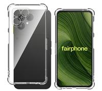 Yenwen Funda Liquid Crystal para Fairphone 6 Carcasa, Silicona Case Protector TPU Flexible, Anti-Arañazos Anti-Choques Funda - Transparente