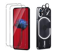 Yenwen Protector de Pantalla para Nothing Phone (1), 2 Piezas Cristal Templado con 2 Piezas Protector de Lente de Cámara, 9H Dureza Vidrio Templado para Nothing Phone (1)