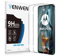 Yenwen Protector de Pantalla para OPPO A80 / Motorola MOTO G56 / G35 / G05 / E15 / G15, 2 Piezas Cristal Templado 9H Dureza Ultra Resistente Vidrio Templado Glass