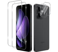 Yenwen Protector de Pantalla para OPPO Reno 13 FS / 13F 5G, 2 Piezas Cristal Templado con 2 Piezas Protector de Lente de Cámara para Reno 13 FS / Reno13 F, 9H Dureza Ultra Resistente Vidrio Templado