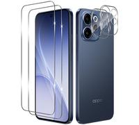 Yenwen Protector de Pantalla para OPPO Reno 15 FS / 15F 5G, 2 Piezas Cristal Templado con 2 Piezas Protector de Lente de Cámara para Reno 15 FS / Reno15 F, 9H Dureza Ultra Resistente Vidrio Templado