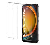 Yenwen Protector de Pantalla para Samsung Galaxy XCover 7/7 Pro, 3 Piezas Dureza 9H Cristal Templado, HD Vidrio Templado Ultra Resistente para Samsung X cover 7 / Xcover7 Pro