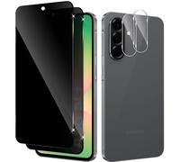 Yenwen Protector de Pantalla Privacidad para Samsung Galaxy A56 5G, 2 Piezas Anti-Espía Cristal Templado Glass + 2 Piezas Protector Cámara, 9H Dureza Anti-Arañazo Sin Burbujas