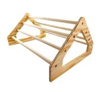 Yeory Pollito de Madera Perca Percha Soporte de Pollo Barras de Rompecabezas de Pollo