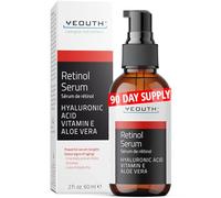 YEOUTH Serum Retinol con Ácido Hialurónico y Vitamina E, Noche Serum Retinol Hidratante, Skin Care Para Todo Tipo de Pieles 60ml