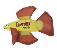 Yeowww! Mo Betta Fish - Juguete para Gatos - Relleno de Hierba gatera Americana 100% orgánica - Juguete Duradero en Forma de pez para Gatos y Gatitos, Juego Interactivo y Ejercicio - Juguete para
