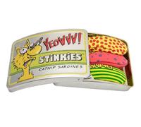 YEOWWW! Stinkies Catnip Sardines Organically Grown Catnip 3 Sardine Tin - 2 Pack