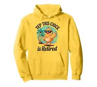 Yep This Chick is Retired Retirement Sudadera con Capucha