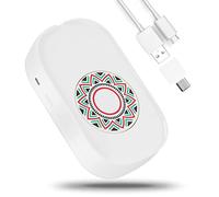 YEPLING Ratón Jiggler Indetectable, Mecanico Mouse Mover Simulador Movimiento Raton No Necesario Controladores, No Necesario Conectarlo Computadora, Viene con Enchufe USB White