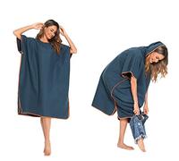 Yeplins - Poncho de toalla para adultos, de rizo, para mudanzas, poncho, toalla de baño para adultos, para surf o natación