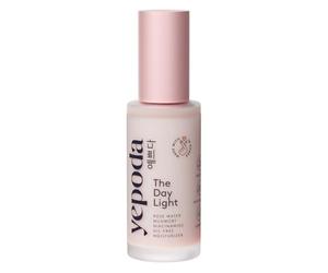 YEPODA - THE DAY LIGHT - Crema hidratante sin aceite con agua de rosas, artemisa y niacinamida. Cuidado de la piel coreana (50 ml)