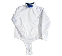 YEQING Chaqueta de Esgrima para Diestros de 450N, Ligera y Transpirable, con Protección contra Impactos para Entrenamiento y Competición(52#)