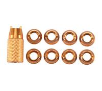 Yeraa - Interruptor de radio con tuerca fija y llave para mando a distancia RadioLink Futaba JR T8FG T14SG T18Sz T16Sz, amarillo