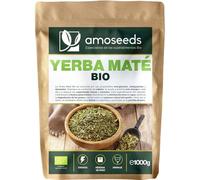 Yerba Maté BIO 1KG | Yerba mate verde sin fumar | 100% hojas, sin tallo | Energía, alternativa al café | Primera Calidad