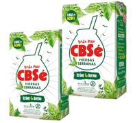 Yerba Mate CBSe Hierbas Serranas 1 kg (Pack de 2) - Sabor Refrescante y Natural