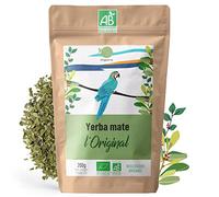 YERBA MATE ECOLOGICA 200g - L´Original | Mate Ecológico, Recolectada a mano, sin ahumar, Sin tallos y sin Polvo | Bebida Energética y Detox
