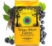 Yerba Mate Green 'Tutti Frutti' - Té mate brasileño, 400 g, con frutos de mora, arándano, frutos de saúco, aronia y estearoma de bosque