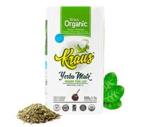 Kraus Yerba Mate Orgánica Fair Trade Pura Hoja (sin Palo- sin Ahumar) 500 Grs