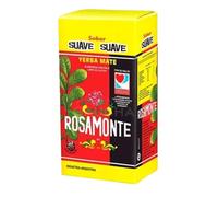 Yerba Mate Rosamonte SUAVE, paquete por 1Kg, Tradicional Argentina, Con Palo.