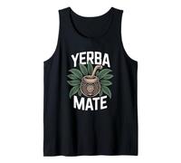 Yerba Mate Té Bebedor Pasión Calabaza Bombilla Camiseta sin Mangas