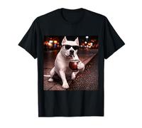 Yerba Mate Té Dogo Argentino Amante Divertido Camiseta