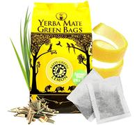 Yerba Mate Tee Cocido Lemon, 25 x 3 g, bolsitas Yerba Mate Green Limón, bolsitas de té Yerba Mate de 75 g