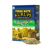 Yerba Mate Tee Kurupi 500 g | Kurupi Cedron Kapi'i y Menta | Yerba Mate té con menta