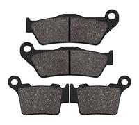 Yerbay Pastillas de Freno Delantera/Trasera Kit para KTM EXC 125 2004-2013/EXC 400 Racing 2004-2007/EXC 450 Racing 2006-2007/EXC 250/300 (2T) Six Days 2011-2012/EXC-F 250 (4T) Six Days 2011-2012
