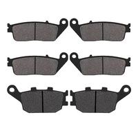 Yerbay Pastillas de Freno delantera/trasera para Honda CB 600 FW/FX 1998-2000 / CB 600 F 2000-2012 / CBF 600 2004-2006 / CBR 600 FS/FT/FV/FW 1995-1998 para Kawasaki Ninja 650 ABS 2017-2021