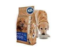 Yerbero Nature Adult +8 Pienso para Perros Senior - Pienso Unidad de 3kg con Alto Valor Proteico - Comida Perros de Más de 8 Años para Pelo y Piel Sana - Comida Light.
