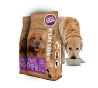 Yerbero Nature Comida para Perros de Salmón y Arroz Pack 2 con 20% de Ahorro - Pienso de 2 uds de 3kg para Perros Medianos y Grandes - Comida Premium de Alta Digestibilidad Rica en Salmón