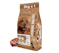 Yerbero Nature Lamb & Rice Pienso sin Gluten para Perros, Cordero, Alimento Hipoalergénico y monoproteico, Alta Digestibilidad, Comida Natural, Omega 3, 26% Proteína, 3 kg