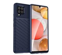 Yerebel Funda para Galaxy A42 5G, para Samsung M42 5G SM-A426B, funda de TPU resistente de la serie Shield anticaídas a prueba de golpes para Samsung Galaxy A42 5G, color azul