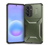 Yerebel Funda para Galaxy A57 5G/para SamsungA57 SM-A576U1 con cubierta para cámara deslizante, grado militar, antideslizante, resistente, a prueba de golpes, funda protectora para Samsung Galaxy A57