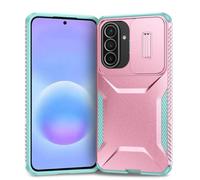Yerebel Funda para Galaxy A57 5G/para SamsungA57 SM-A576U1 con cubierta para cámara deslizante, grado militar, antideslizante, resistente, a prueba de golpes, funda protectora para Samsung Galaxy A57
