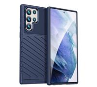 Yerebel Funda para Galaxy S22 Ultra, para Samsung S22 Ultra 5G SM-S908B, funda de TPU resistente de la serie Shield anticaídas a prueba de golpes para Samsung Galaxy S22 Ultra 5G, color azul