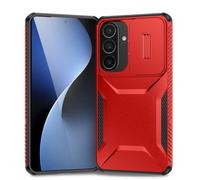 Yerebel Funda para Galaxy S26 Plus/para Samsung S26+ SM-S947U con cubierta de cámara deslizante, grado militar, antideslizante, resistente, a prueba de golpes, funda protectora para Samsung Galaxy S26