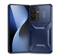 Yerebel Funda para Galaxy S26 Plus/para Samsung S26+ SM-S947U con cubierta de cámara deslizante, grado militar, antideslizante, resistente, a prueba de golpes, funda protectora para Samsung Galaxy S26