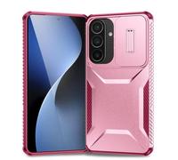 Yerebel Funda para Galaxy S26 Plus/para Samsung S26+ SM-S947U con cubierta para cámara deslizante, grado militar, antideslizante, resistente, a prueba de golpes, funda protectora para Samsung Galaxy