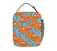 YERGFHJ Bolsas de Almuerzo aisladas The Little Mole Bolsa Nevera Reutilizable Dibujos Animados Navidad Navidad Regalo Portátil Lonchera Viaje Universitario