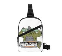 YERGFHJ Donny Dealer The Big LEZ Show Chest Bag Hombres Sling Crossbody Mochila Bolso de Pecho Viaje Senderismo Daypack Bolso de Hombro